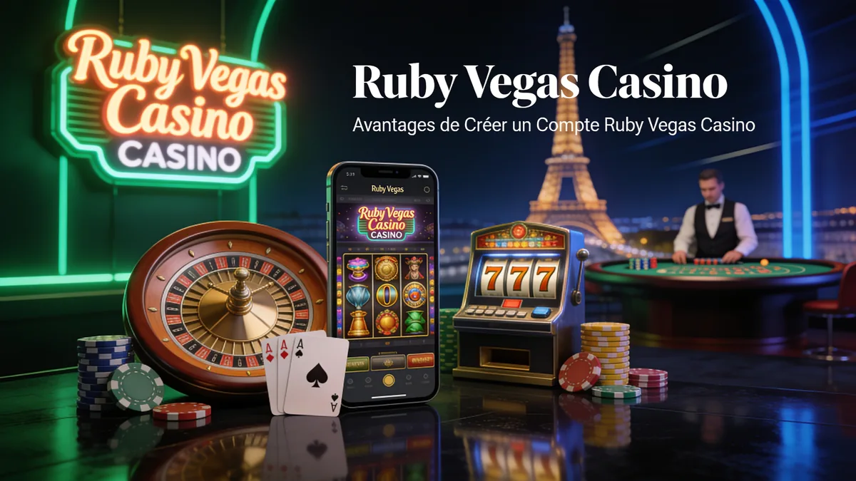 ruby vegas casino en France — Avantages de Créer un Compte Ruby Vegas Casino
