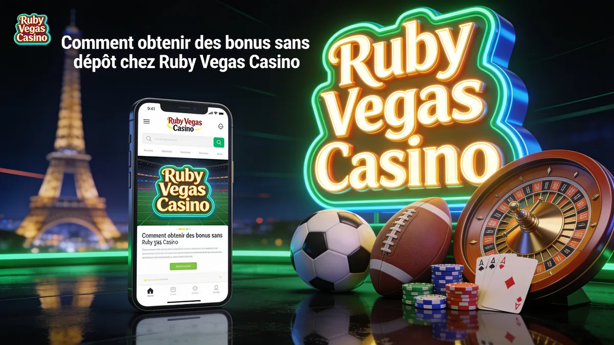 Comment obtenir des bonus sans dépôt chez Ruby Vegas Casino — ruby vegas casino en France